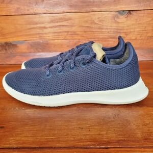 Allbirds Tree Runners TR Shoes Women 8 Blue‎ Wool Running Sneakers